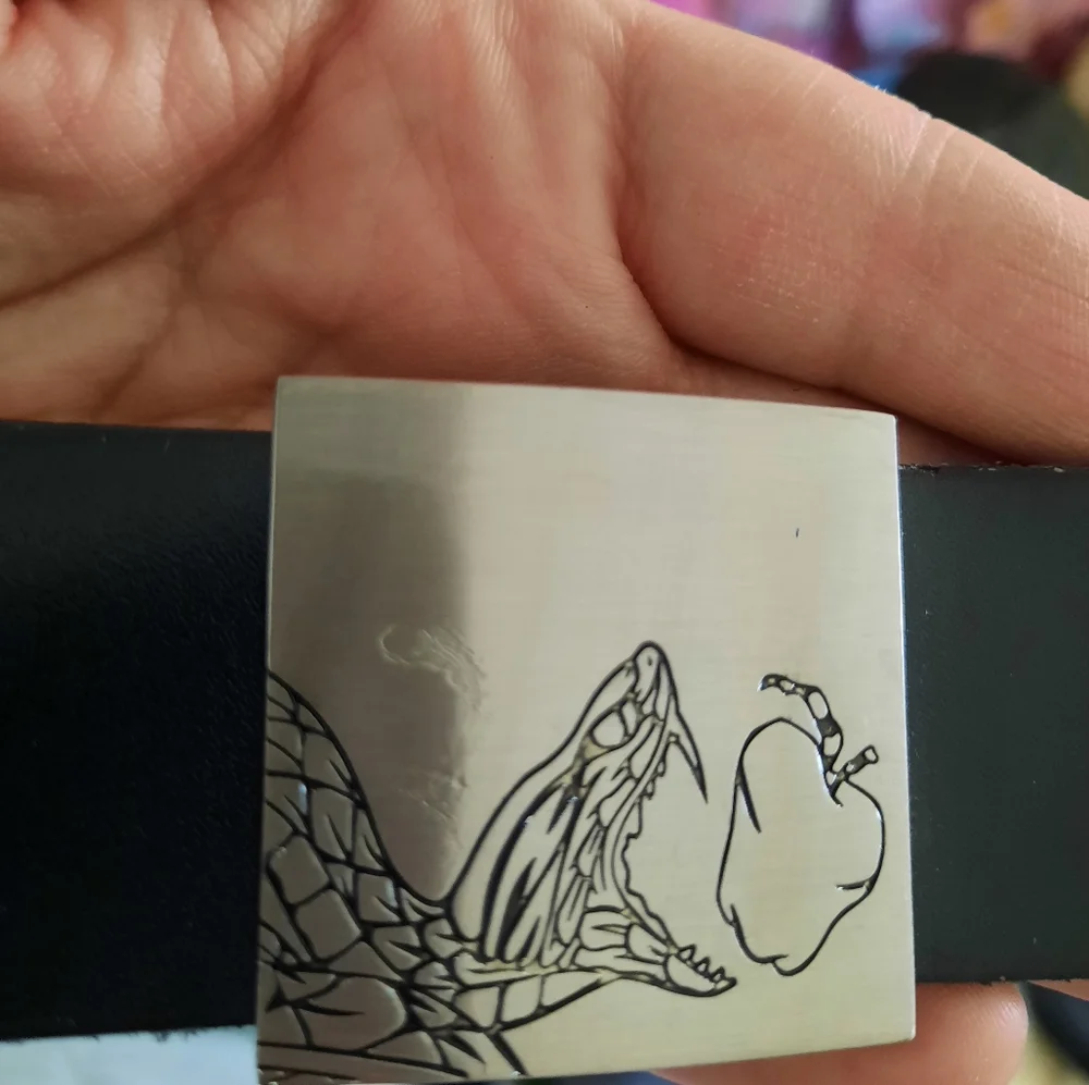 Serpent's Bite Apple Cider Flavored Whisky Leather Cuff Bracelet